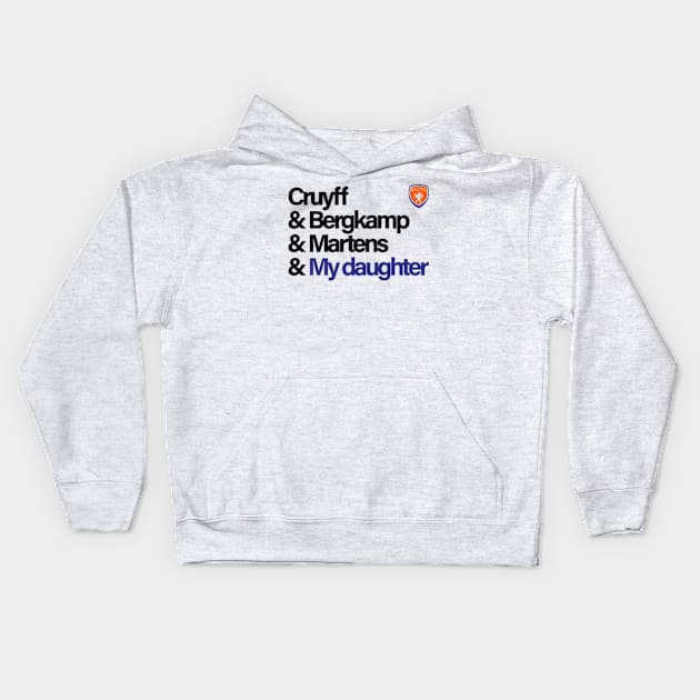 Dutch Legends - Girl Kids Hoodie by DutchFC